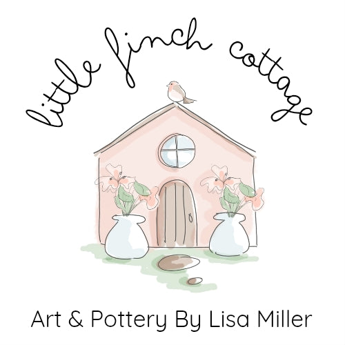 Little Finch Cottage - Ceramics by Artist Lisa Miller 